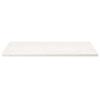 VidaXL Table Top White 110x60x2.5 Cm Solid Pine Wood 824421