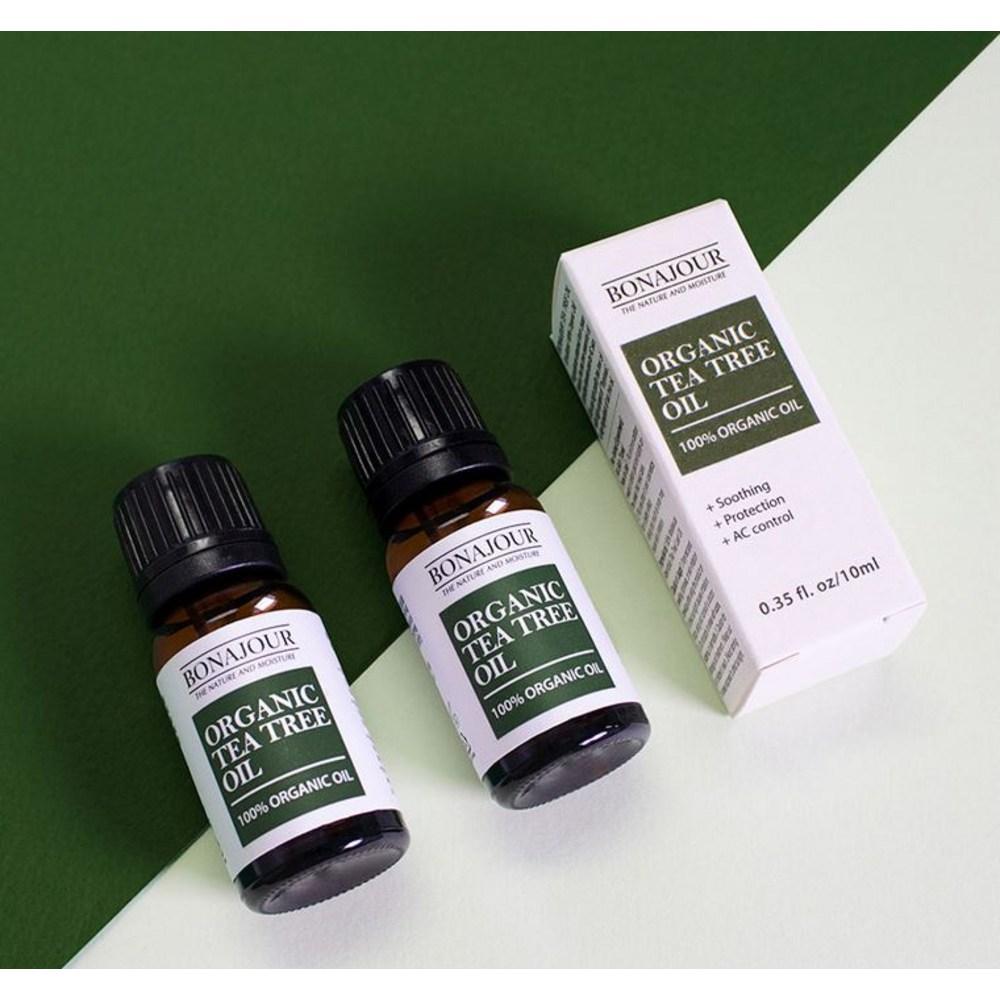 BONAJOUR Huile d'arbre à thé biologique, 10 ml, 1 unité