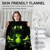 1 Piece Frog-themed Fluffy Fleece Blanket, Perfect for Sofa, Bed, Office. Ideal Gift for Family, Friends, and Holidays.