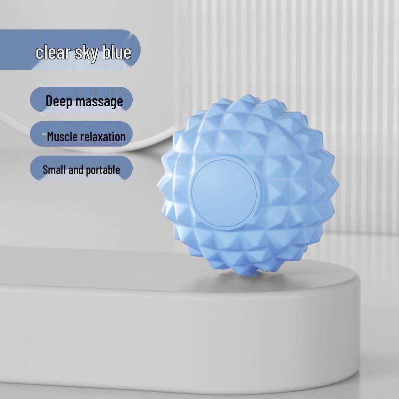 Large 85mm Silicone Fascia Massage Ball for Muscle Relaxation, Yoga, and Fitness