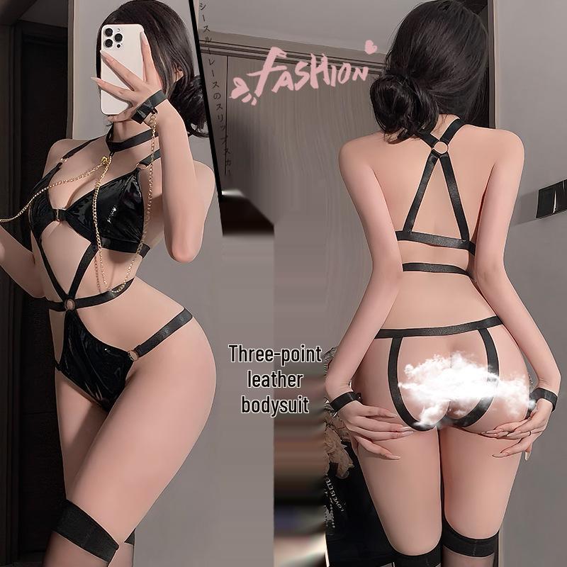 Sailor Temptation: Open Crotch Student Lingerie Costume 2210