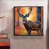New Arrival 5D DIY Full Circle Diamond Painting "Elk" Embroidery Cross Stitch Home Decor Gift