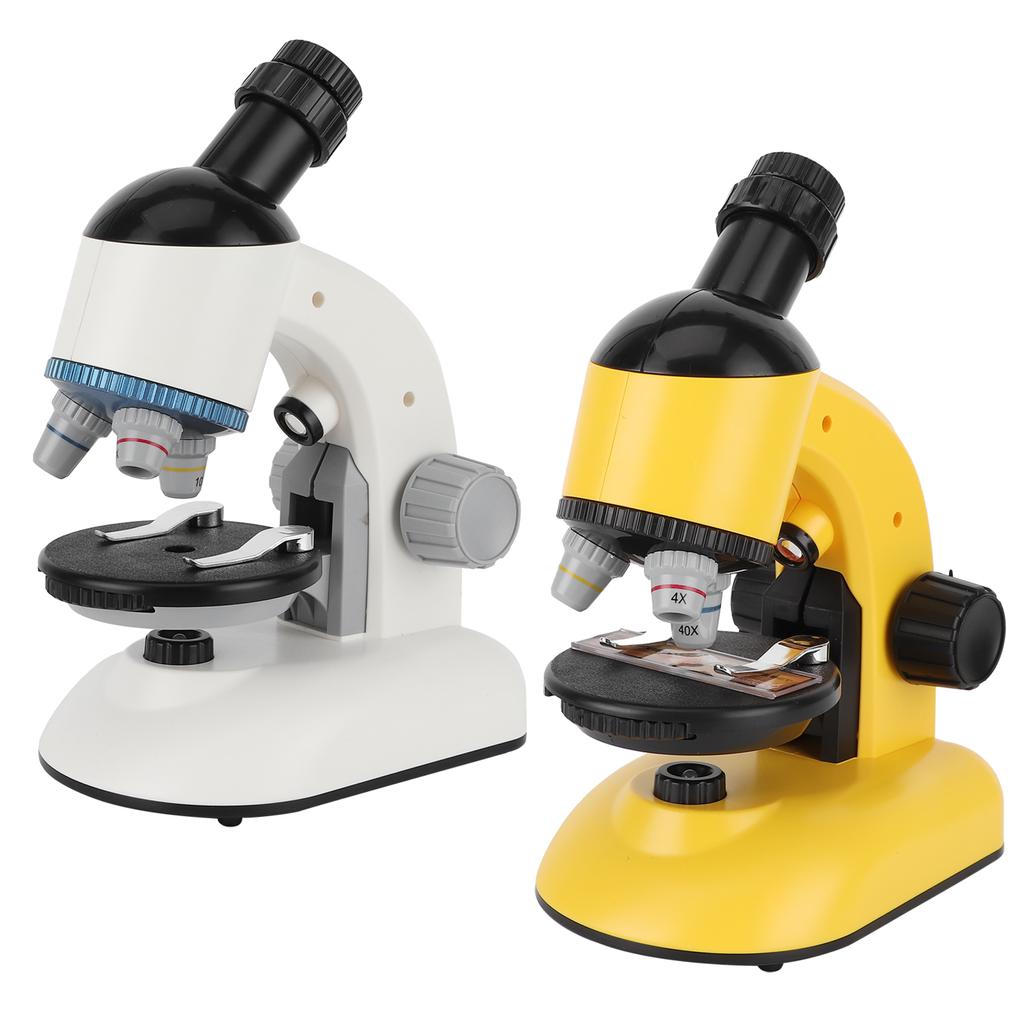 Kids Beginner Microscope With 360° Rotating Head Educational Science Toy For Children Learning
