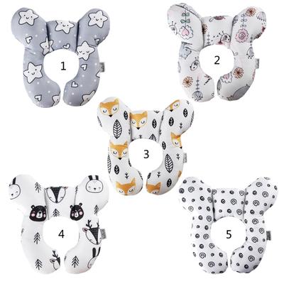 Infant Toddler for Head Neck Support Cushion Stroller Newborn Headrest Baby Cotton Travel Pillow Airplane U Shape Headre