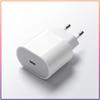 Original Portable 20W USB-C PD Fast Charging Charger EU Plug Type C Wall Power Adapter For iPhone 8 To 17 iPad AirPods