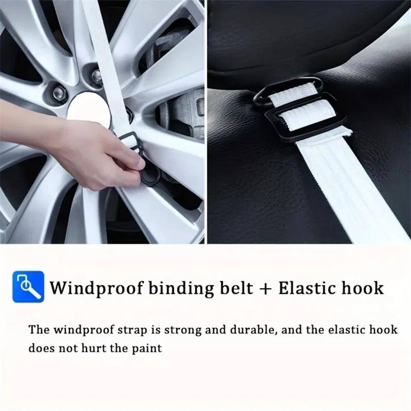 Large Car Windshield Cover For Sun Ice Snow Windshield Protection For Van Suv Front Window Windproof Waterproof Sunshade Cover
