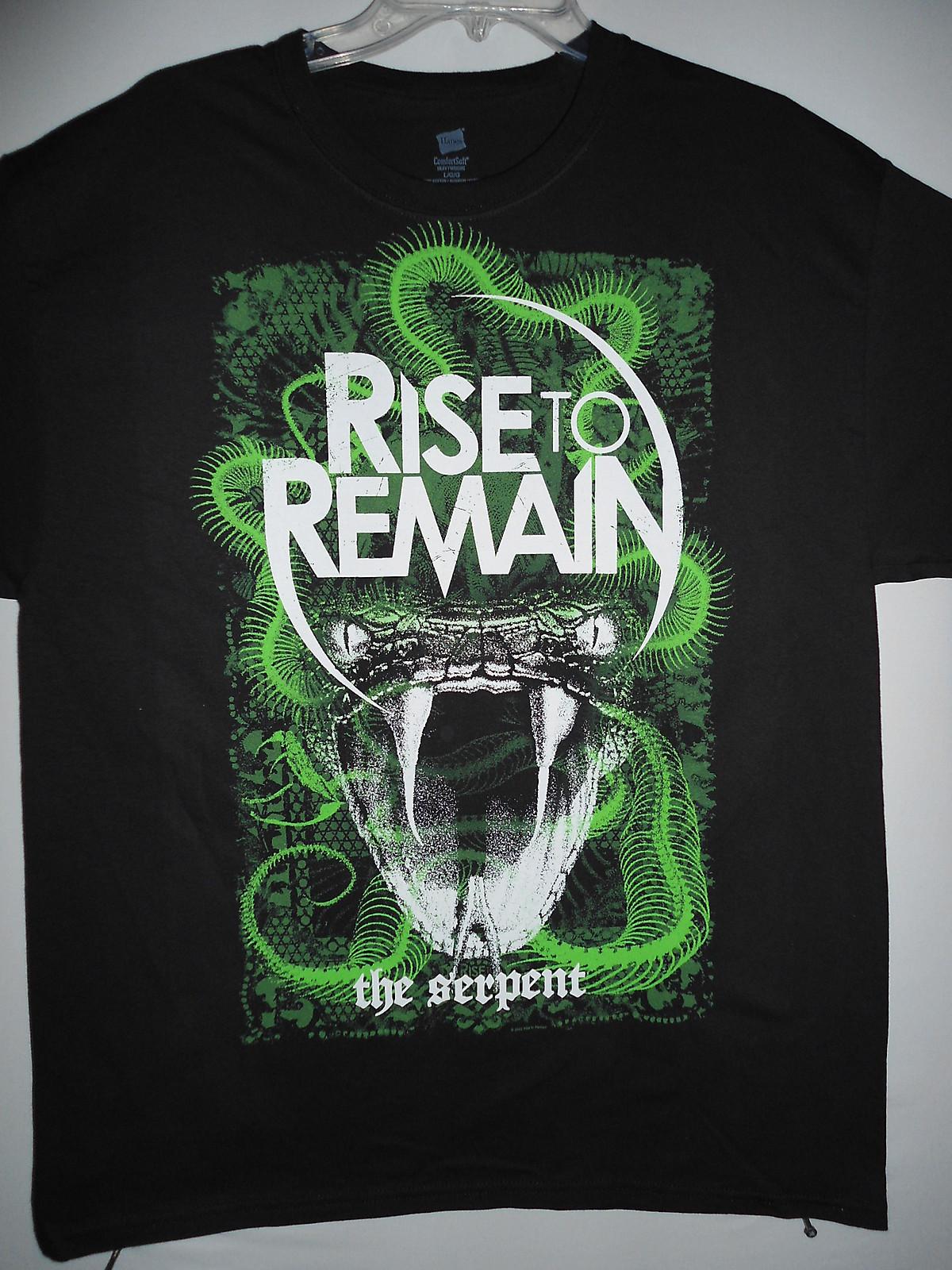 RISE TO REMAIN OFFICIAL OLD STOCK MERCH BAND CONCERT MUSIC T- LARGE Unisex T-Shirt XL