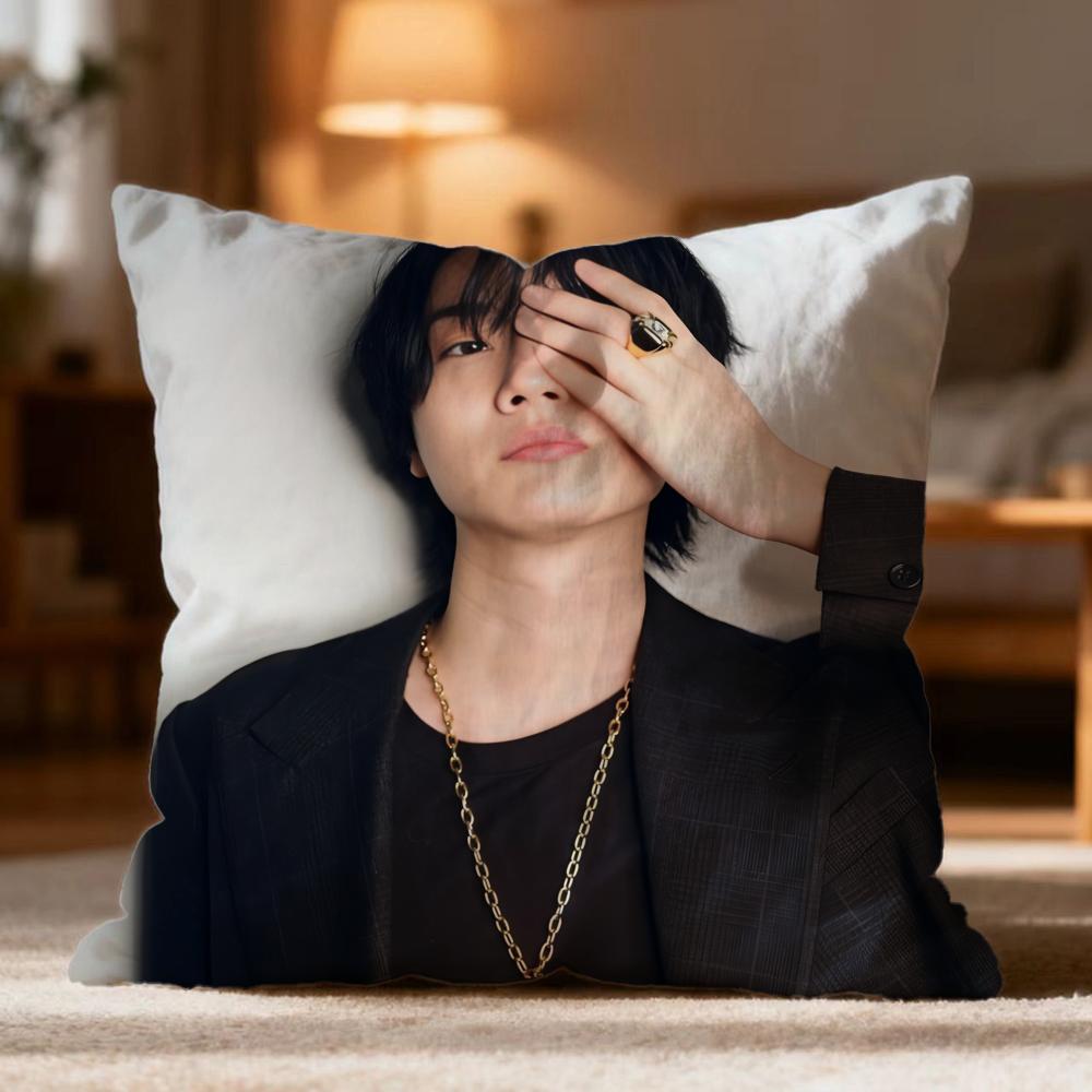 

Popular S-SSakurada Dori Cushion Cover Soft Washable Pillow Case Multi-Scene for Couch Bed Travel Office Use 30cmx30cm