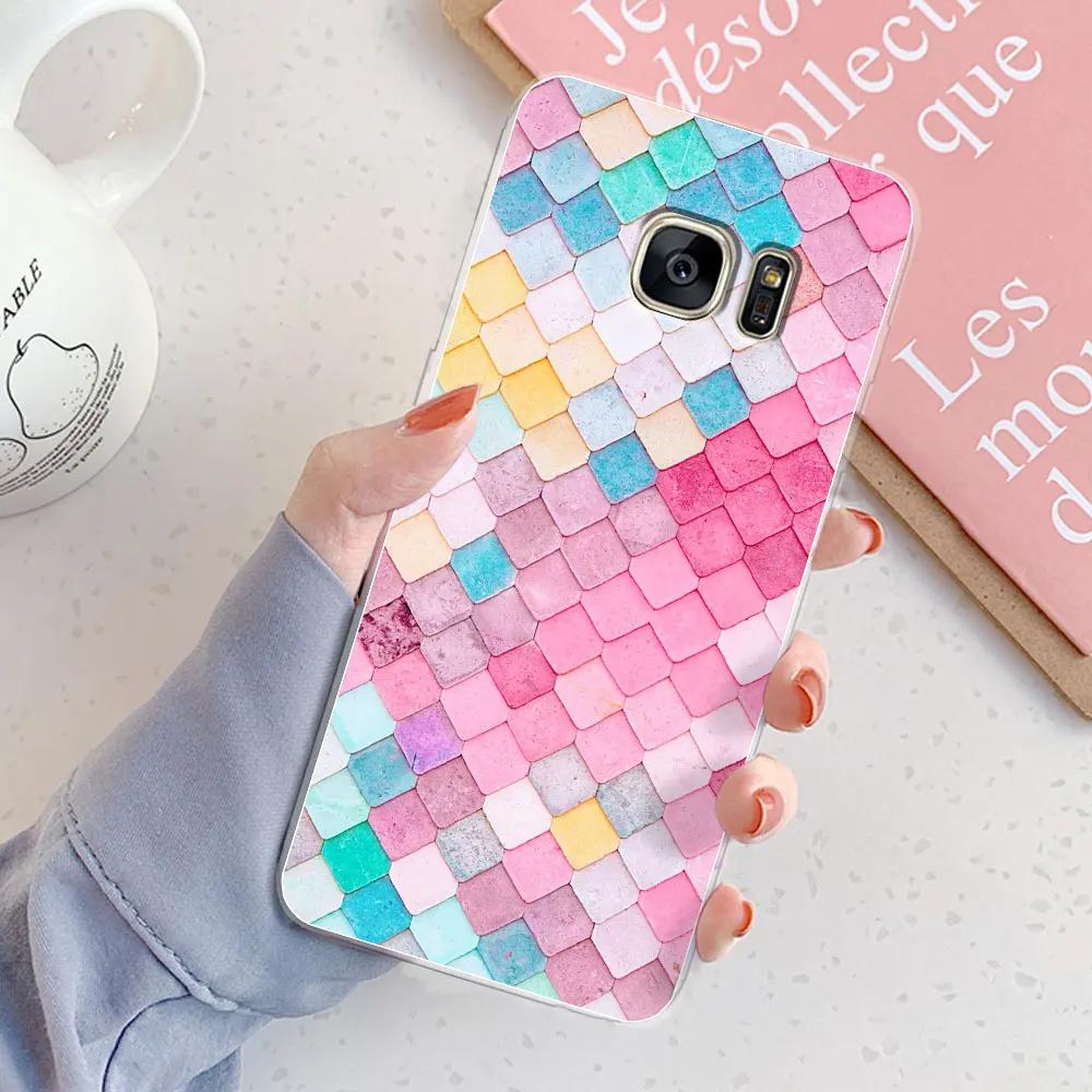 For Samsung Galaxy S7 Edge Case Cover Shockproof Back Phone Case For Samsung Galaxy S7 Edge S6 S6 Edge Plus Silicon Clear Bumper