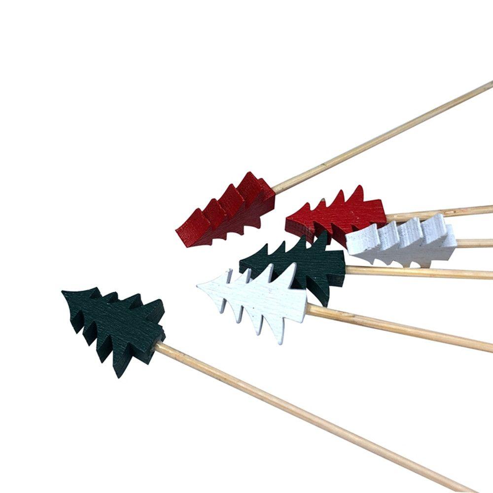 Koktejlová párátka Zeleninové bambusové špejle Vánoční párátka na ovoce Dezertový bufet Salát Koláč Muffin
