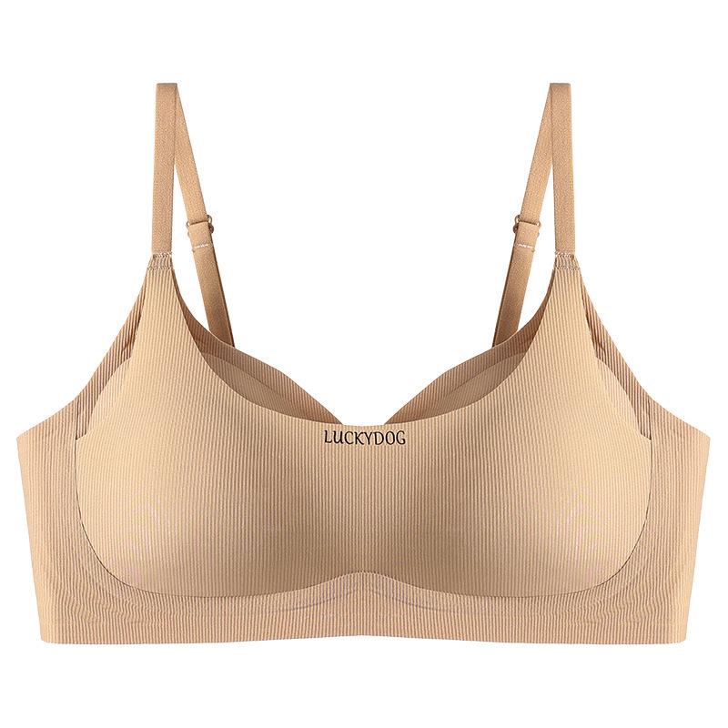 Wireless Cross-Back Bra with Side Support for Small Busts