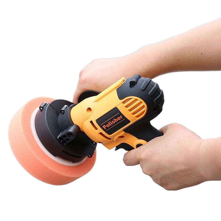 220V Car Polisher & Scratch Remover Set - Waxing, Glazing, Polishing, Grinding Tool for Home Use