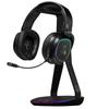 Support Pour Casque/Micro-Casque - THE G-LAB - K-STAND HYDROGEN - 2 Ports USB - Noir