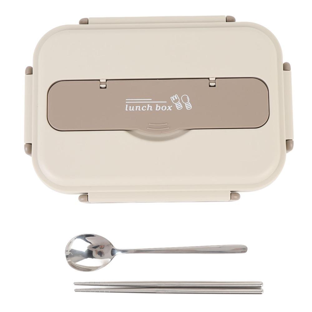 3 Compartments Compartment Lunch Box 1000ml Food Container Lunch Storage Container  For Picnics