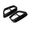 2PCS Stainless Steel Exhause Air Filter 2 To 4 Cover Car Accessories Sticker for BMW G30 G32 G31 630i 640i 530i GT 2017 2018