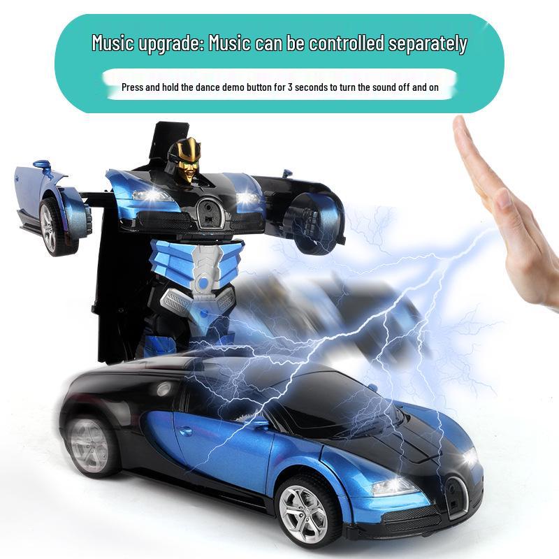 1:12 Remote Control Gesture Sensing Transforming Car Toy - 677 Transforming Robot