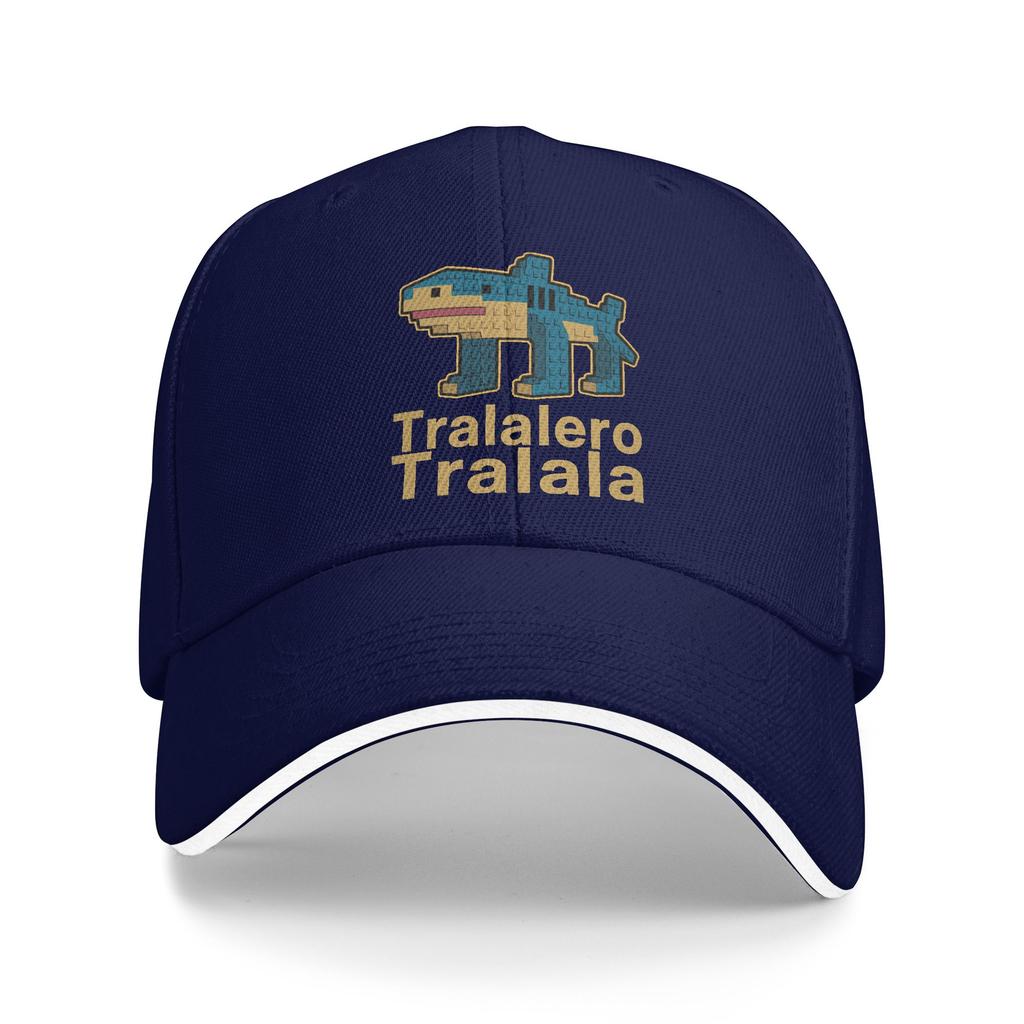 Tralalero Tralala Baseball Cap Casual Trucker Hat Summer Men Adult Running Hippie Snapback Cap