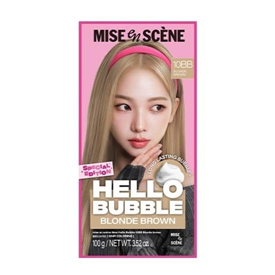 MISE En SCÈNE Hello Bubble Foam Hair 21 Color 100g with AESPA + Optional Self Hair Dye Kit