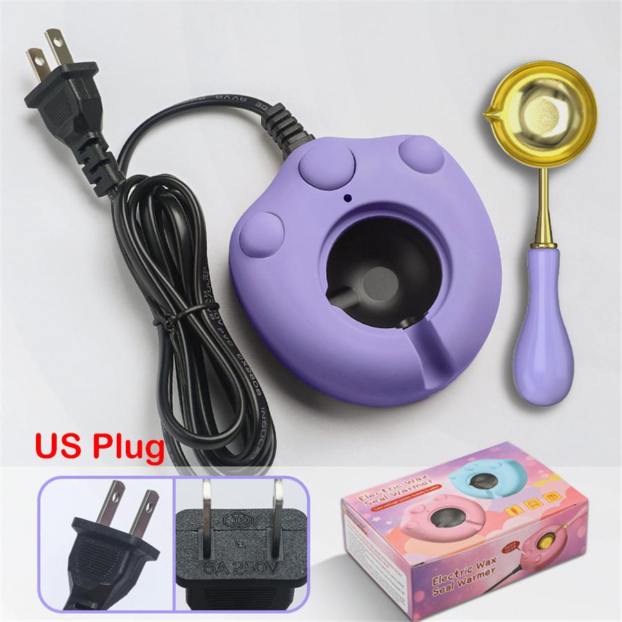 

Electric Wax Seal Warmer Kit,1 Electric Wax Seal Melting and 1 Wax Seal Spoon for Wax Seal Stamp for Melting Wax Seal Beads