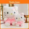 Adorabile Peluche Gatto Kt Fiore Bambola Grande Hello Kitty con Morbido Riempimento in Cotone PP