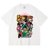 230 g/m² 100% Baumwolle My Hero Academia V6 Aufdruck Unisex Schweres Baumwoll-T-Shirt