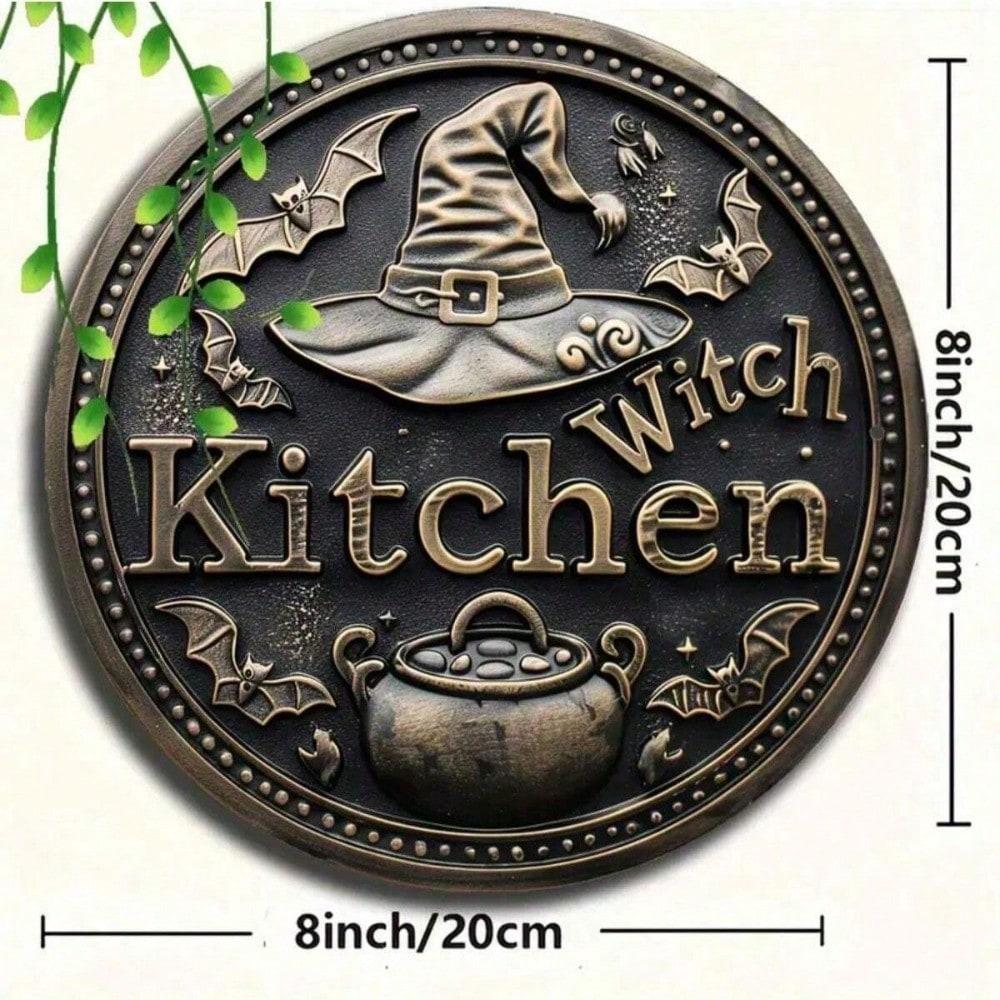Viking Compass Metal Sign 8x8 Inch Rustic Tin Wall Art Decor Vintage Bedroom Porch