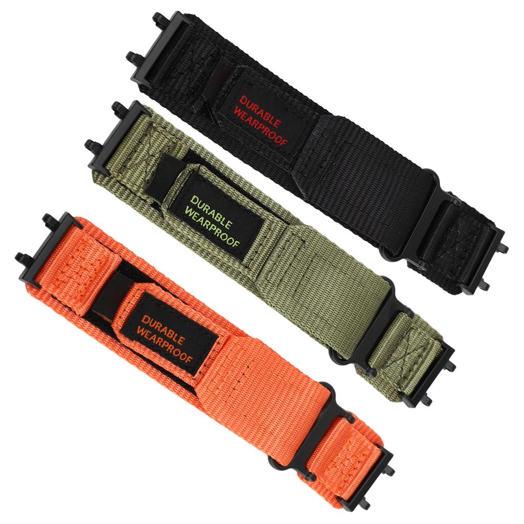 Nylon Watch Band for Huami Active Edge A2212 Hook and Loop Fastener Sporty Style Braided Soft Replac