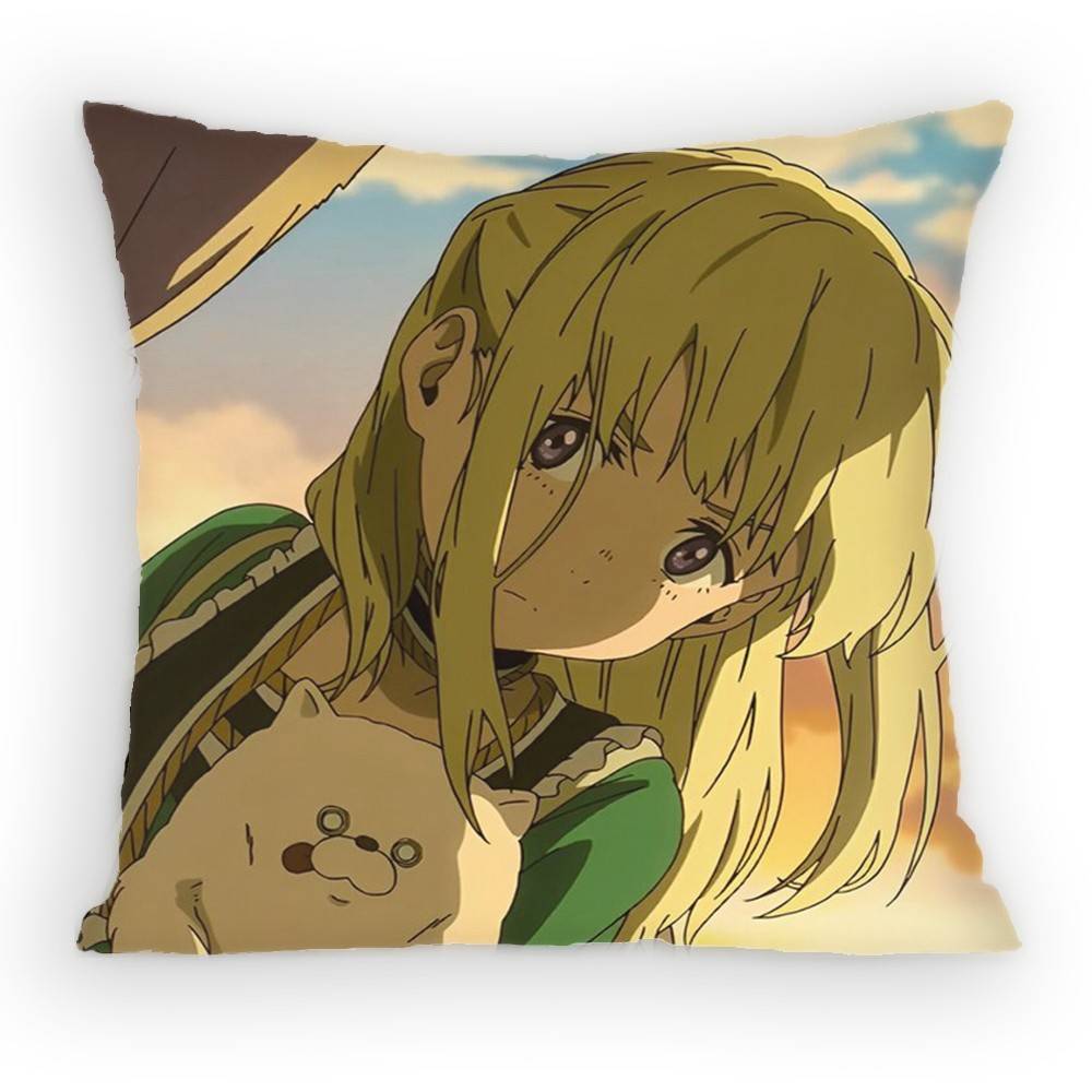 To Your Eternity Pillow Case Sofa Living Room for Bedroom Car Headboard Backrest Cushion Square Cushion Nap Time