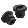 5Pcs Plastic 38in Female To 58in Male Screw Adapter for Mounts Boom Arms Microphone Stands