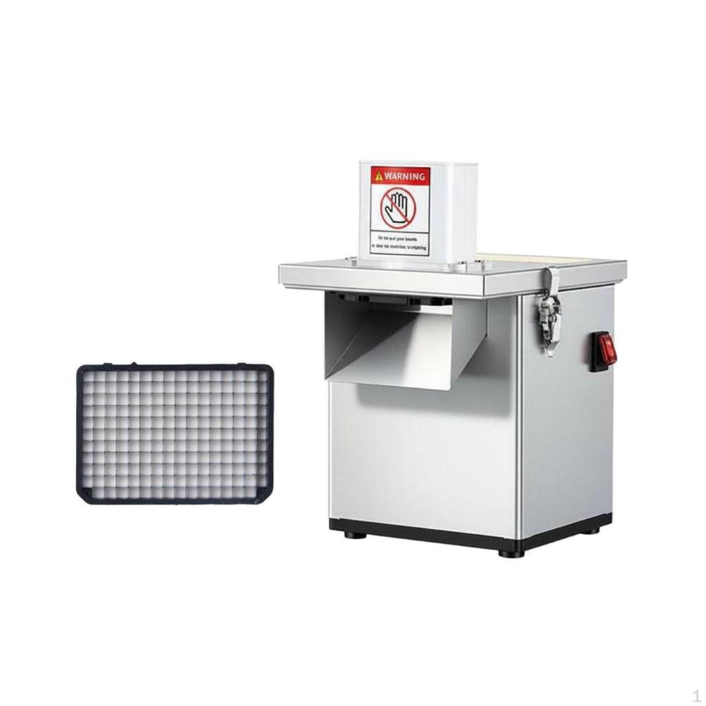 Multifunctional Vegetable Cutter Stainless Steel Food Chopper for Restaurants, Chefs 6MM Dicing Net
