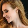 Elegant Retro Metal Flower Studs Earrings Hypoallergenically Alloy Lightweight Comfort Jewelry Accessories Gift