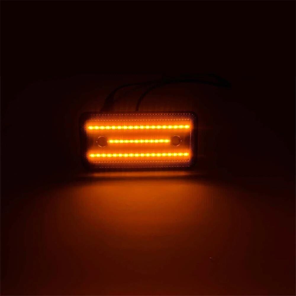 4 stk LED Sidemarkeringslys Passer For Mercedes-Benz W463 G500 G550 G-Klasse 02-14