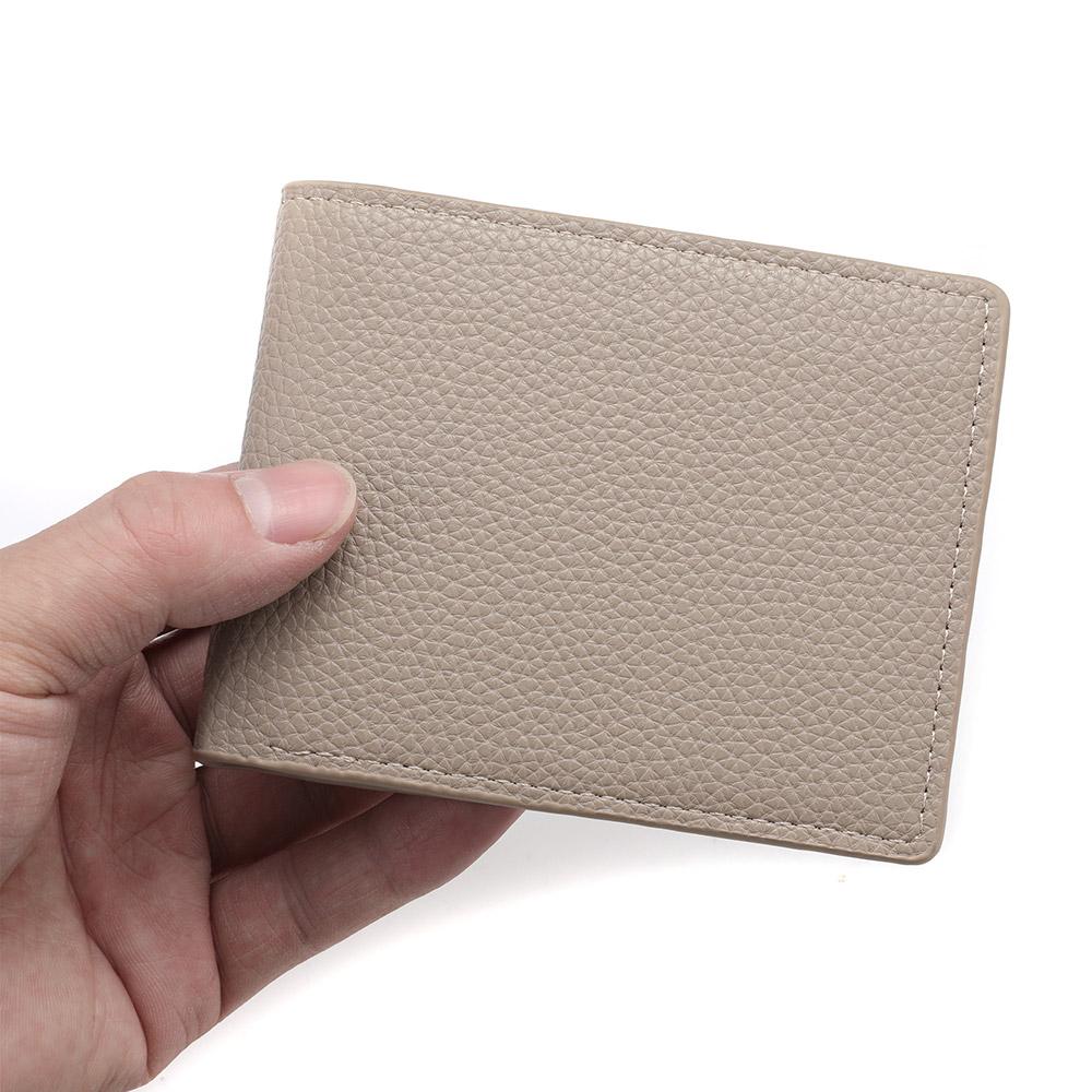 New Wallet for Men, Short Men's Wallet, Dollar Wallet, Zipper Coin Pocket, Ultra-thin Men's Wallet