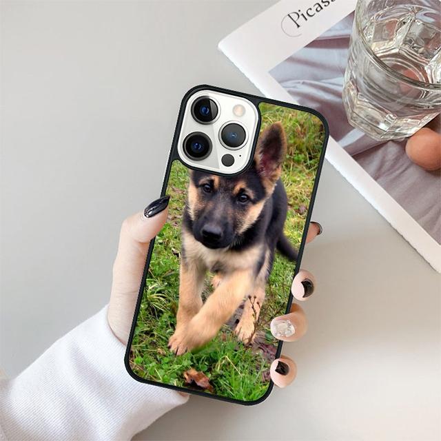 Beautiful German Shepherd Dog Phone Case Cover For iPhone 17 Air 15 16 Pro Max 14 13 12 11 Pro Max Plus Coque