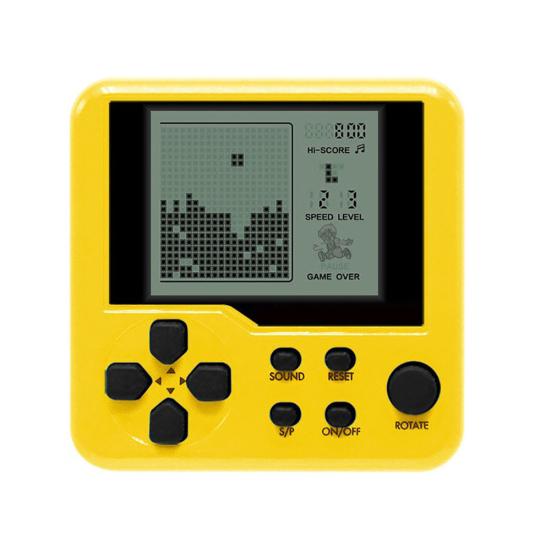 2,7 Zoll Mini Retro Tetris Spielkonsole Kinder Kinder Handheld Spielmaschine