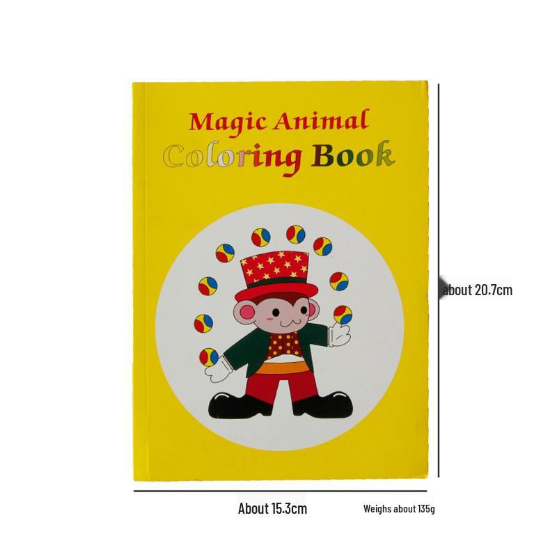 Magic Color-Changing Cartoon Animation Book Toy - Creative Novelty Gift for Students