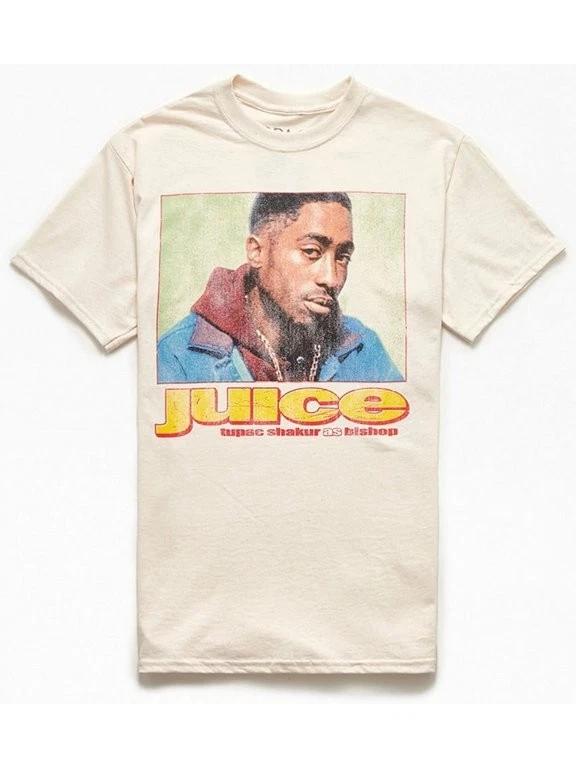 As Bishop in juice movie retro distressed vintage tshirt, retro tshirt S