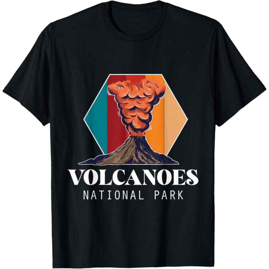 Volcano Island National Park Hawaii Volcanoes Souvenir T-Shirt XXXXXL чёрный