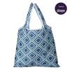 Eco-Friendly Large Capacity Foldable Tote Bag with Logo Print - Creative and Portable Design