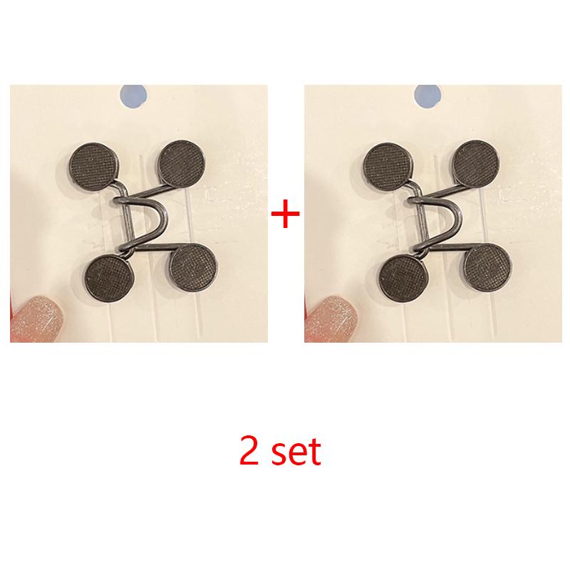 Spille in metallo per pantaloni e gonne da donna, jeans, clip per vita regolabile, accessori per abbigliamento, cucito, set di spille da donna, spille per stringere la vita