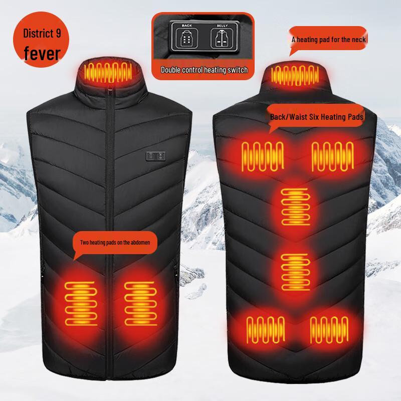 

Yòuchéng 9-Zone Dual Control Heated Vest 5XL