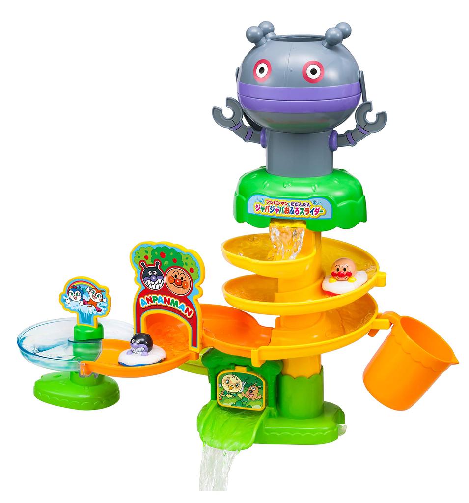 AGATSUMA Anpanman and Dadandan Splashing Bath Slider