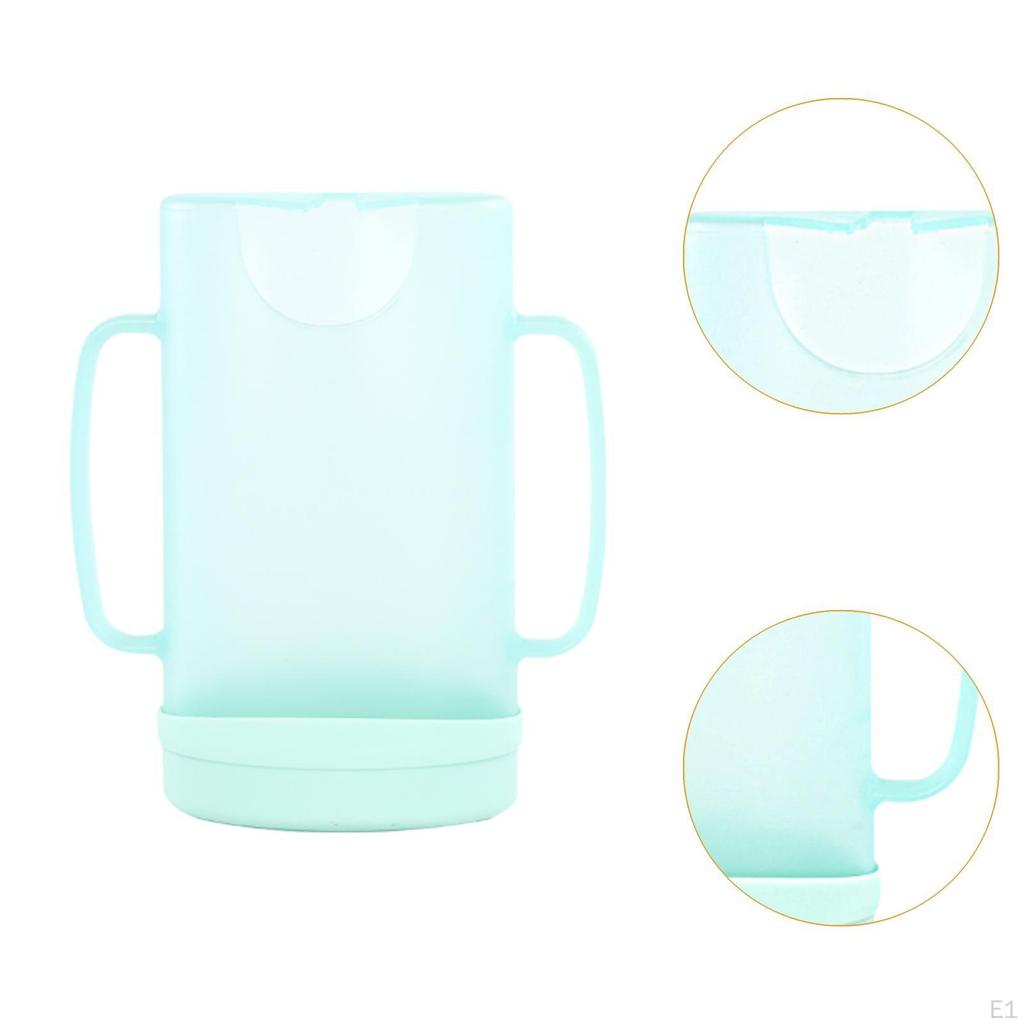 Pouch Holder Easy Grip Handles Compact No Mess Lightweight, Anti Spill Food Juice Box