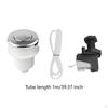 Air Switch Button Kits Garbage Disposal Parts Jetted Jet with 1M Hose Sink Top