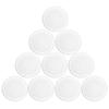 10Pcs Clear Acrylic Weaving Base Board for Crochet Bags DIY Handbag Shaper Round Unfinished Bottom 4.7 Inch Basket Weaving