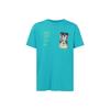 C/O Virgil Abloh Ss20 Skull Print Short Sleeve T-Shirt With Standard Fit Men Tops Blue OMAA027R201850143988