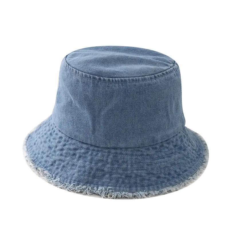 Tartós Unisex Farmer Vödörkalap - Kopott karimáj, Pamut kalaptest, Összecsukható, Alkalmi Horgászsapka stílusú Nőknek és Férfiaknak, Divatos