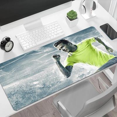 Sportsman Water Large Mouse Pad Office Mouse Mats Computer Desk Mat Non-Slip Rubber Base Computer Desk Office Decoration Accessory