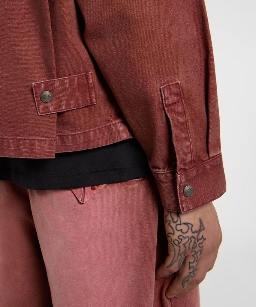 Dickies Washed Snake Eisenhower Jacket Mahogany