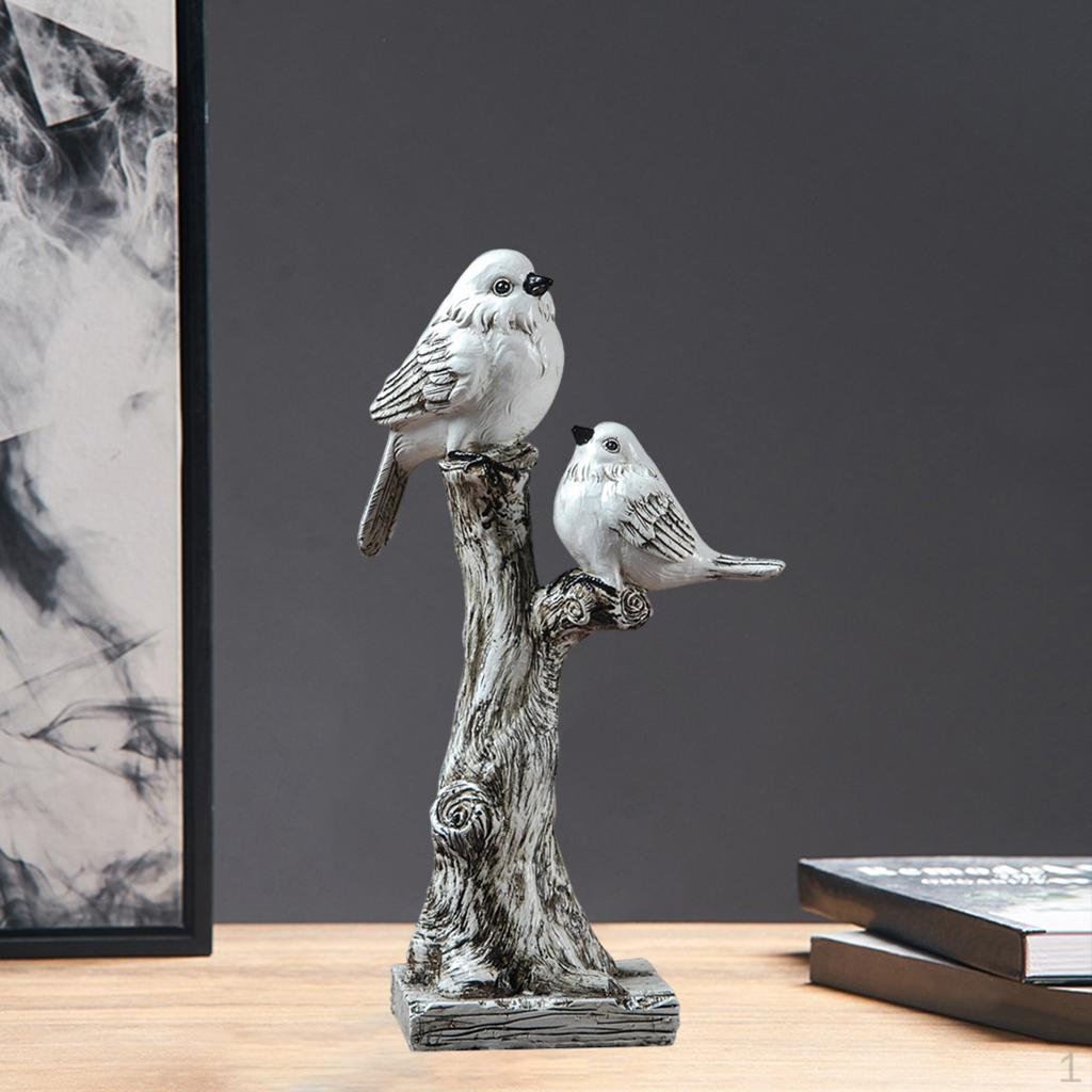 Ornements de jardin, Statue de branches assises Décoration intérieure et extérieure Sculpture de collection